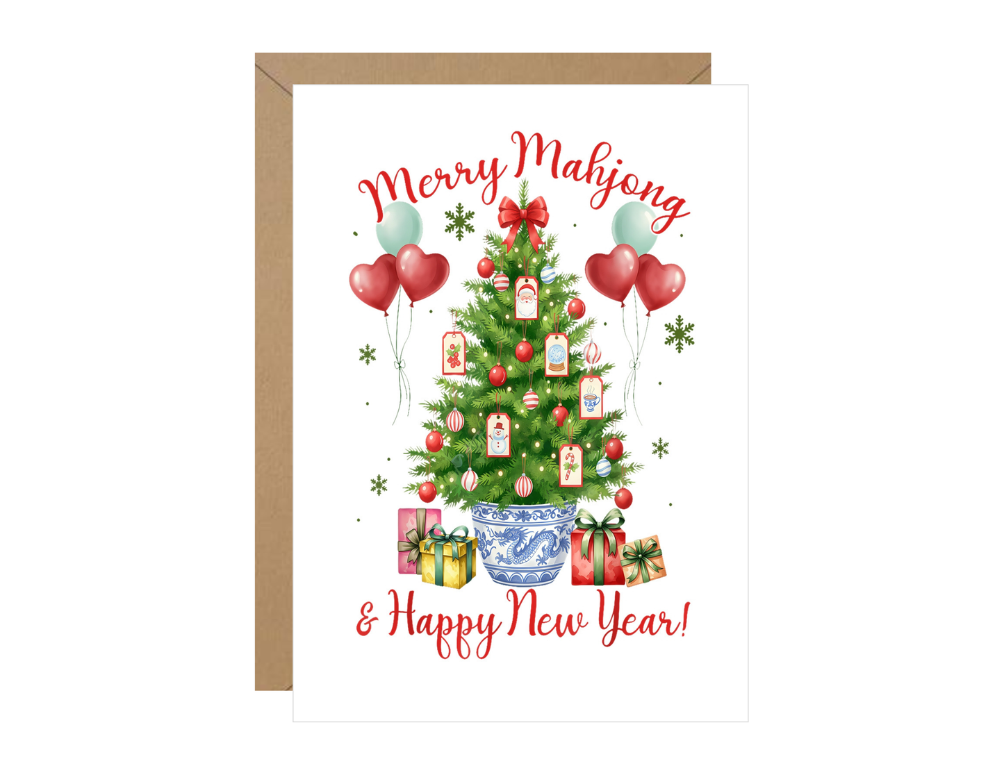 Merry Mahjong Christmas Note