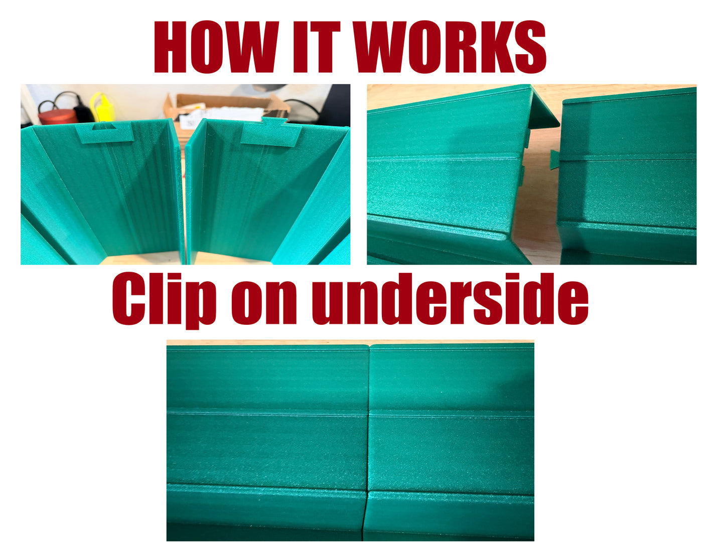 Double Mahjong (2 Player) Rack - Set of 2 - Sparkly Turquoise