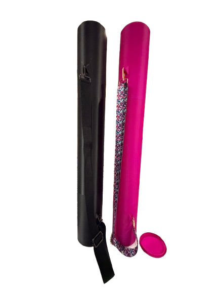 Mahjong or Game Mat Carry Tube - Single or Double - Custom Color Printed