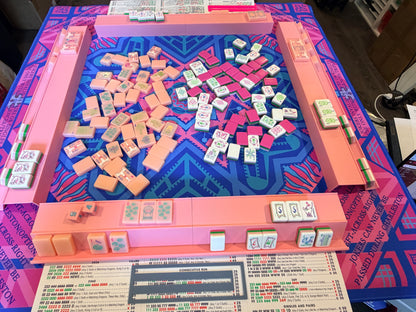 Single Mahjong Rack - Set of 4 - Baby Pink
