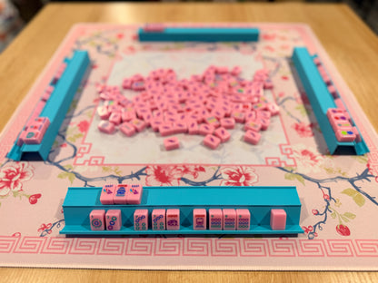 Single Mini Mahjong Rack - Set of 4 - Turquoise