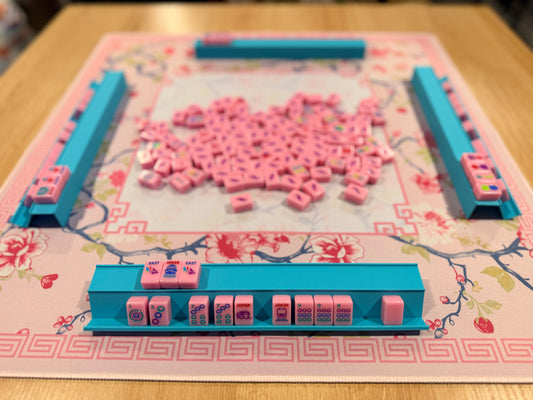 Single Mini Mahjong Rack - Set of 4 - Turquoise