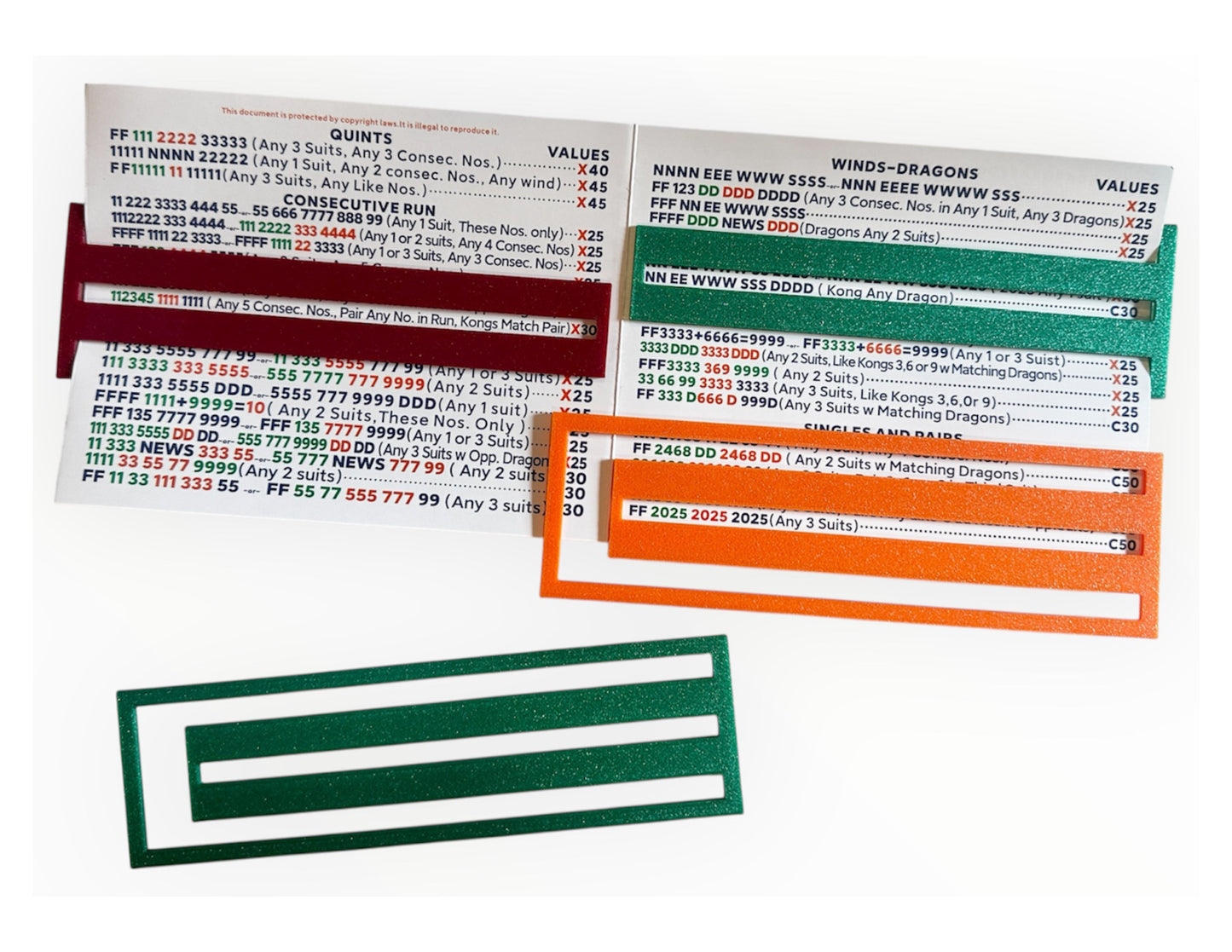 Mahjong Line Reader Clip